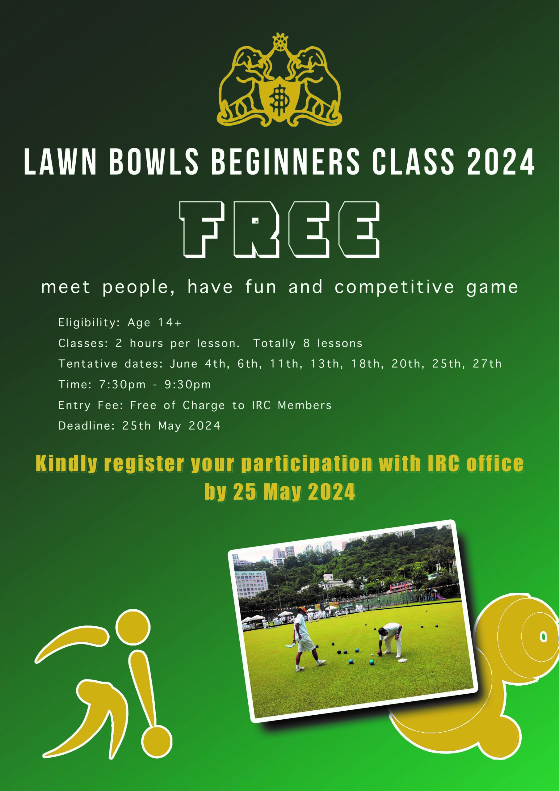 Lawn Bowls Beginner Class 2024 – Indian Recreation Club